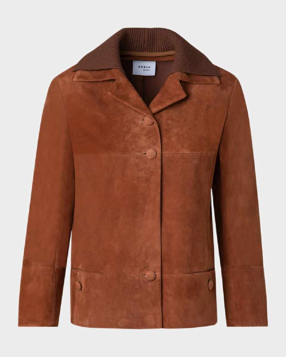 Goat Suede Jacket
